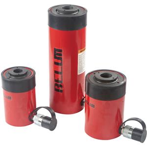 Cilindri hidraulici cu piston gol, cu acțiune simplă