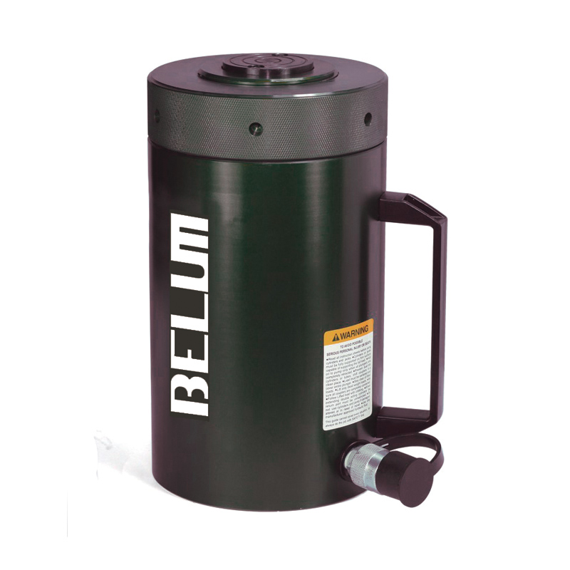 Cilindri hidraulici cu piuliță de blocare din aluminiu cu acțiune simplă